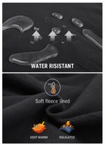 baleaf Thermoleggings Damen Winter mit Fleecefutter & Reissverschluss – Wasserdicht & Winddicht – Bild 3