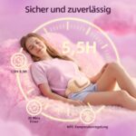 Comfytemp Wärmegürtel Periode mit Massage & Infrarot – Kabelloses Heizkissen für Menstruation – Bild 7