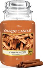 Yankee Candle Cinnamon Stick Duftkerze gross – 150 Stunden Brenndauer