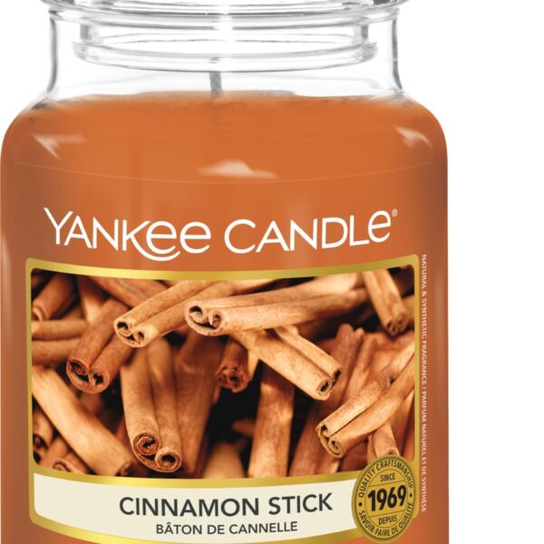 Yankee Candle Cinnamon Stick Duftkerze gross – 150 Stunden Brenndauer