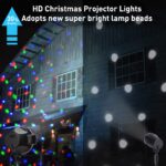 Eambrite LED Projektionslampe mit Fernbedienung – Schneeflocken-Lichteffekt für Aussen – Bild 8