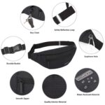 MAXTOP Bauchtasche Wasserdicht – Vielseitige Hüfttasche für Outdoor & Sport – Bild 6