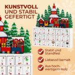 SPIELWERK® Adventskalender Winterlandschaft – Holz-Adventskalender zum Selberbefüllen – Bild 6