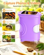 Ashfly Kinder-Mikroskop mit 1080P HD Display – 200x Vergrösserung für Entdeckungen – Bild 5
