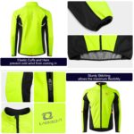 LAMEDA Herren Softshelljacke Winter – Wasserdicht & Atmungsaktiv für Radfahren – Bild 4