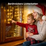 WOWDSGN Eisregen Lichterkette 12m 360 LED Warmweiss IP44 – Weihnachtsbeleuchtung Außen mit Timer – Bild 9