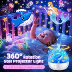 One Fire Sternenhimmel Projektor mit 15 Films, Bluetooth & Fernbedienung – Nachtlicht für Kinder ab 1 Jahr – Bild 5