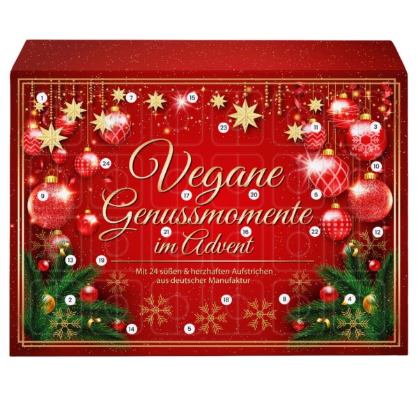 Adventskalender vegan 2026 – 24 Marmeladen & Aufstriche aus deutscher Manufaktur