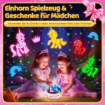 OneFire Einhorn Sternenhimmel Projektor – 3 Filme + 93 Effekte mit Fernbedienung für Mädchen ab 3 Jahren – Bild 2