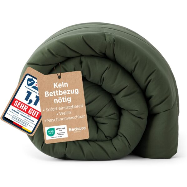 BEDSURE Winterbettdecke 135x200 cm – 450 GSM Wärmefüllung, OEKO-TEX zertifiziert