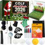 KreativeKraft Golf Adventskalender 2026 – 24 Premium Accessoires für Golfer & Teenager
