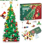 Joozmui Adventskalender 2026 – 1100 Bausteine Weihnachtsbaum für Kinder