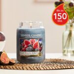 Yankee Candle Mulberry & Fig Delight 623g – Duftkerze im Glas mit bis zu 150h Brenndauer – Bild 2