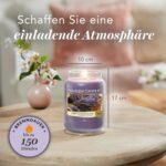 Yankee Candle Duftkerze Dried Lavender & Oak – 150h Brenndauer im Glastiegel – Bild 2