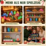 Telgoner Dinosaurier Adventskalender 2026 – 24 3D-gedruckte Figuren für Kinder ab 3 Jahren – Bild 7
