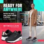 Skechers Damen UNO Shimmer Away – Komfort-Sneaker mit Memory Foam für Alltag & Freizeit – Bild 5