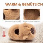 DRECAGE Kinder Hausschuhe mit Plüsch-Futter – Warme Winter Pantoffeln für Mädchen & Jungen – Bild 2