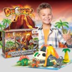CRAZE DINOREX Adventskalender 2026 – 24 Türchen mit Vulkan Playset für Kinder ab 4 Jahren – Bild 2
