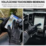 OZERO Lederhandschuhe Herren mit Touchscreen & Wollenfütterung – Premium Schafsleder für Winter – Bild 2