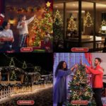 Dekofun 3er-Set LED Weihnachtsbäume 55 LEDs – Batteriebetriebene Fensterbeleuchtung mit Timer – Bild 7