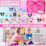 Hello Kitty & Freunde 24er Mini Figuren Set – Sanrio Sammelfiguren mit Kuromi & Cinnamoroll – Bild 6