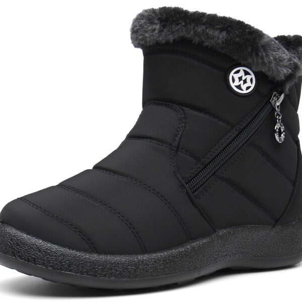 Gaatpot Damen Winterstiefel – Wasserresistent & Warm gefüttert für Schnee & Kälte