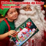 LIHAO Adventskalender 2026 mit 24 Tier-Fingerpuppen – Weihnachtskalender für Kinder – Bild 8