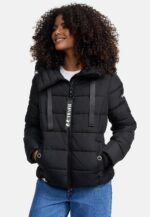 Navahoo Damen Winter-Steppjacke Amayaa – Warme Hüftlänge mit Kapuze – Bild 2