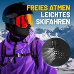 GXCROR Winter Sturmhaube Balaclava – Winddichte Skimaske für Outdoor-Aktivitäten – Bild 2