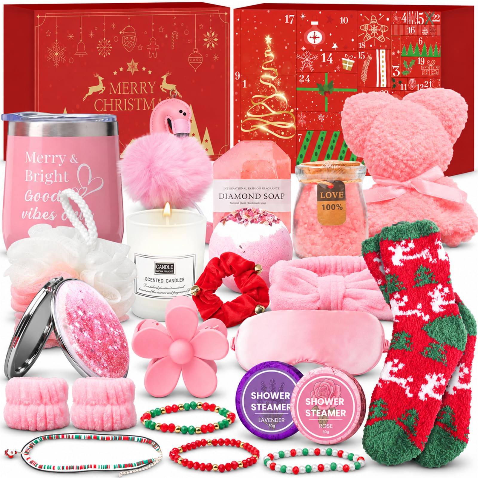 peiranup Adventskalender 2026 für Frauen – 24 Tage Selbstfürsorge & Beauty-Überraschungen