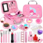 Dreamon Kinderschminke Set – Waschbares Make-up Spielzeug für Mädchen ab 3 Jahren