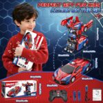 Kssvzz Spider Transform RC Auto mit One-Key Transformation – 2.4GHz Roboter Ferngesteuertes Spielzeug ab 3 Jahren – Bild 2