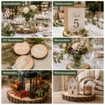 Truevaste 20er Set Holzscheiben Ø14-15cm, 10mm Dick – Unbehandelte Kiefernholz-Baumscheiben für Lasergravur & Deko – Bild 8