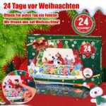 LIHAO Adventskalender 2026 mit 24 Tier-Fingerpuppen – Weihnachtskalender für Kinder – Bild 6