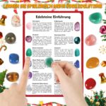 Echehi Edelstein Adventskalender 2026 mit 7-Chakra-Kristallbaum – 24 Natursteine für alle Altersgruppen – Bild 6