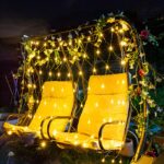 UISEBRT LED Lichternetz 6x2m Warmweiss – 280 LEDs mit 8 Modi für Innen & Aussen – Bild 7