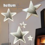 hellum LED Infinity Stern warmweiss Ø29,5cm – 3D Effekt Weihnachtsdeko mit Timer & Batterie – Bild 7