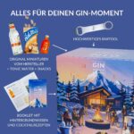 Gin Adventskalender 2026 – Premium Gins, Tonic Water & Snacks von Liquid Director – Bild 6