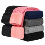KEREDA Mädchen Thermoleggings 2er-Pack mit Fleece-Futter – Warme Winterleggings für Kinder
