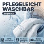 KNERST Winterbettdecke 135×200 cm – Daunen & Federn Kassettendecke Made in Germany – Bild 6