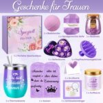 Giftota 11-tlg. Wellness Geschenkset für Frauen – Spa Selfcare mit Thermobecher & Duftkerze – Bild 3