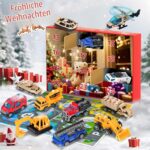Tymokcall Adventskalender Auto 2026 – 24 Spielzeugautos aus Aluminiumlegierung für Kinder ab 3 Jahren – Bild 7
