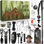 iZoeL Adventskalender 2026 Outdoor Camping – 24 Werkzeuge für Wanderer & Abenteurer