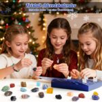 Goffii Adventskalender 2026 mit 24 Natürlichen Edelsteinen – Kristall Countdown für Frauen – Bild 5