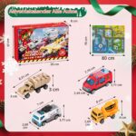 Tymokcall Adventskalender Auto 2026 – 24 Spielzeugautos aus Aluminiumlegierung für Kinder ab 3 Jahren – Bild 4