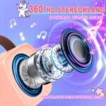 Dislocati Karaoke Maschine mit 2 Mikrofonen – Bluetooth Karaoke Set für Kinder 3-12 Jahre – Bild 3