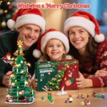 MYDOVA Adventskalender 2026 mit LED Weihnachtsbaum – 1100 Teile Bauspielzeug für Kinder – Bild 2