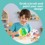 Klever Kits Fussball-Lampe Malset – DIY Nachtlicht Bastelset für Kinder ab 6 Jahren – Bild 2