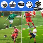 BJNCDIO Fussball Trainingsset – 6m Koordinationsleiter, 12 Hütchen & Kicktrainer – Bild 6
