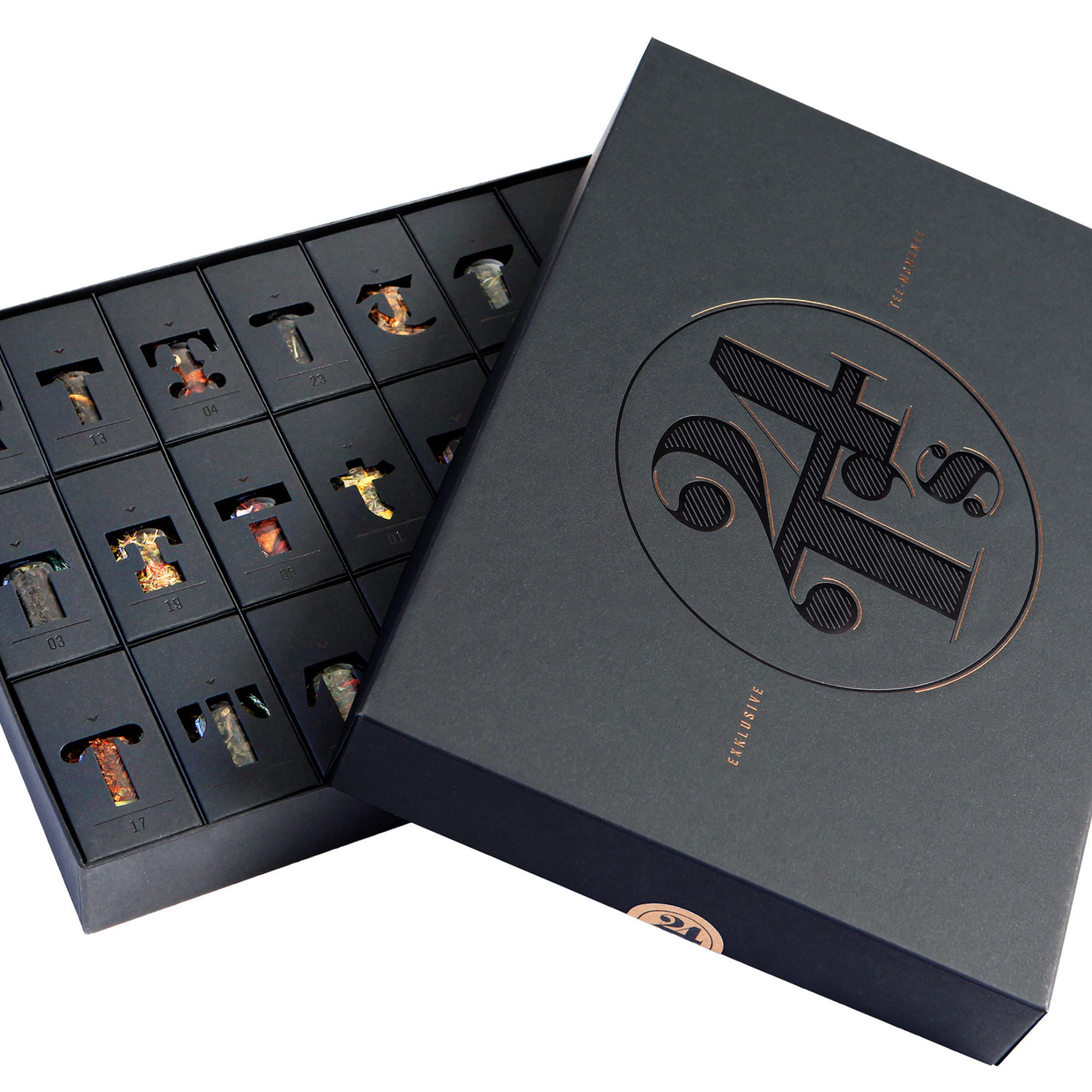 818oKHJyJnL._SY2560_.jpg MEIN GENUSS Tee-Adventskalender 2026 – 24 edle Teesorten für Teeliebhaber & Geniesser – Bild 1